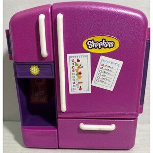 Shopkins So Cool FridgePurple Mini Refridgerator Toy